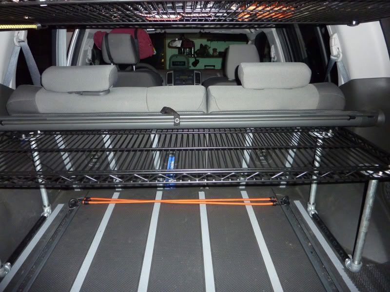 2005 Nissan xterra cargo capacity